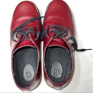 ✨11xHOST PICK✨(RARE) Dr. Martens Cherry Red Leather Lace Up Oxfords Dr. Martens | Shoes | 1xhost Pickrare Dr Martens Cherry Red  main image 3